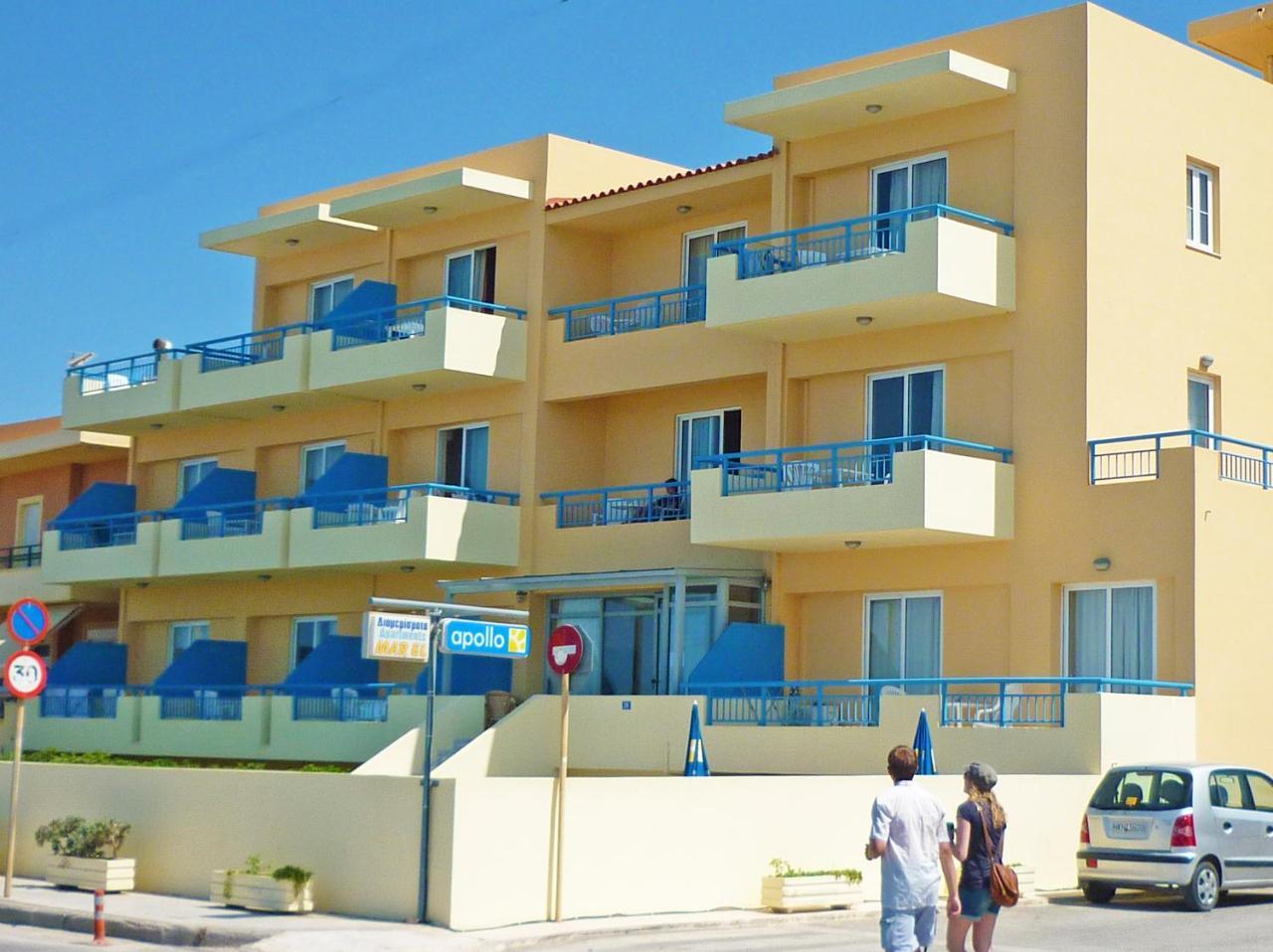 Marel Apartments Rethymno Esterno foto